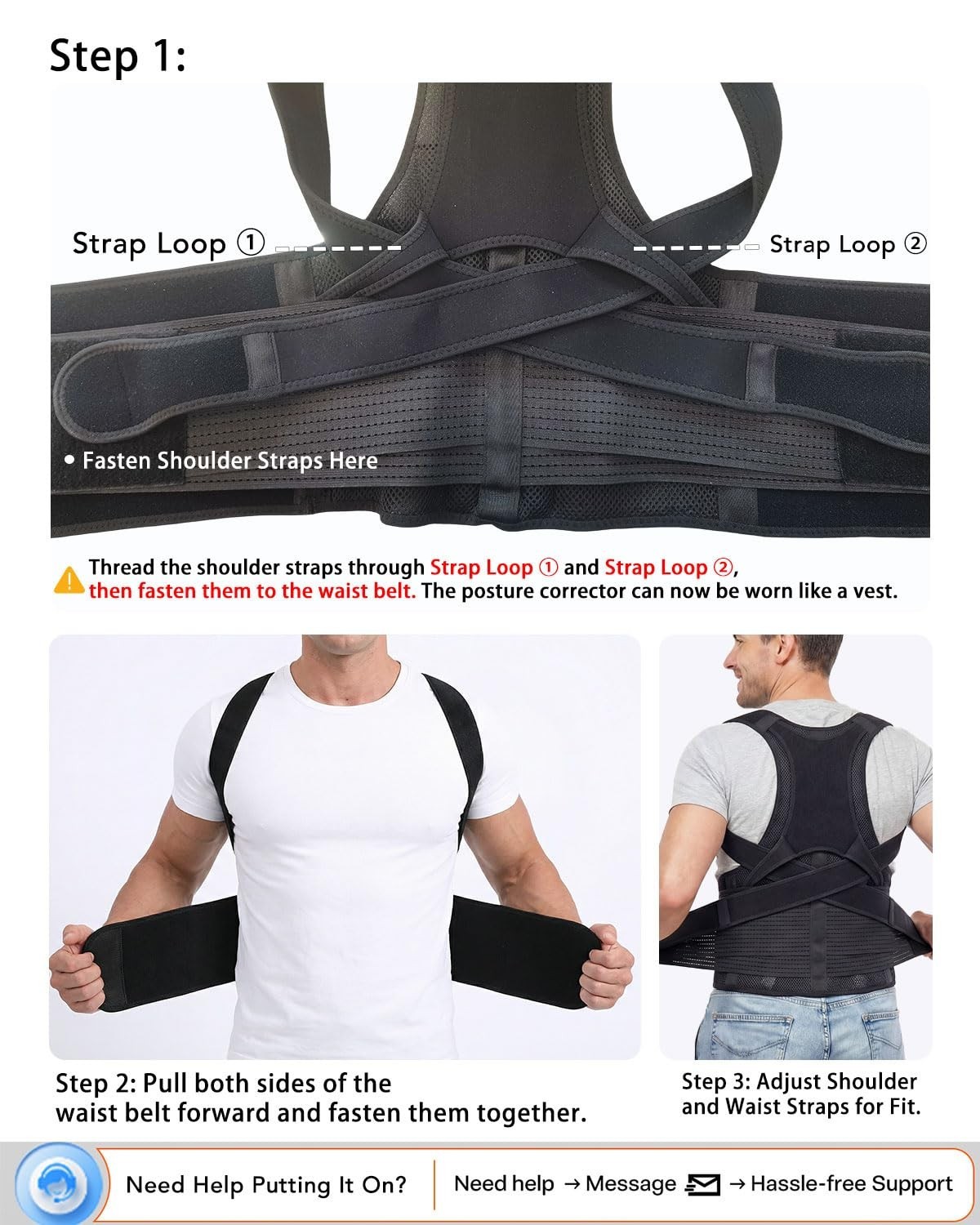New for 2026 – Posture Corrector for Seniors Women & Men