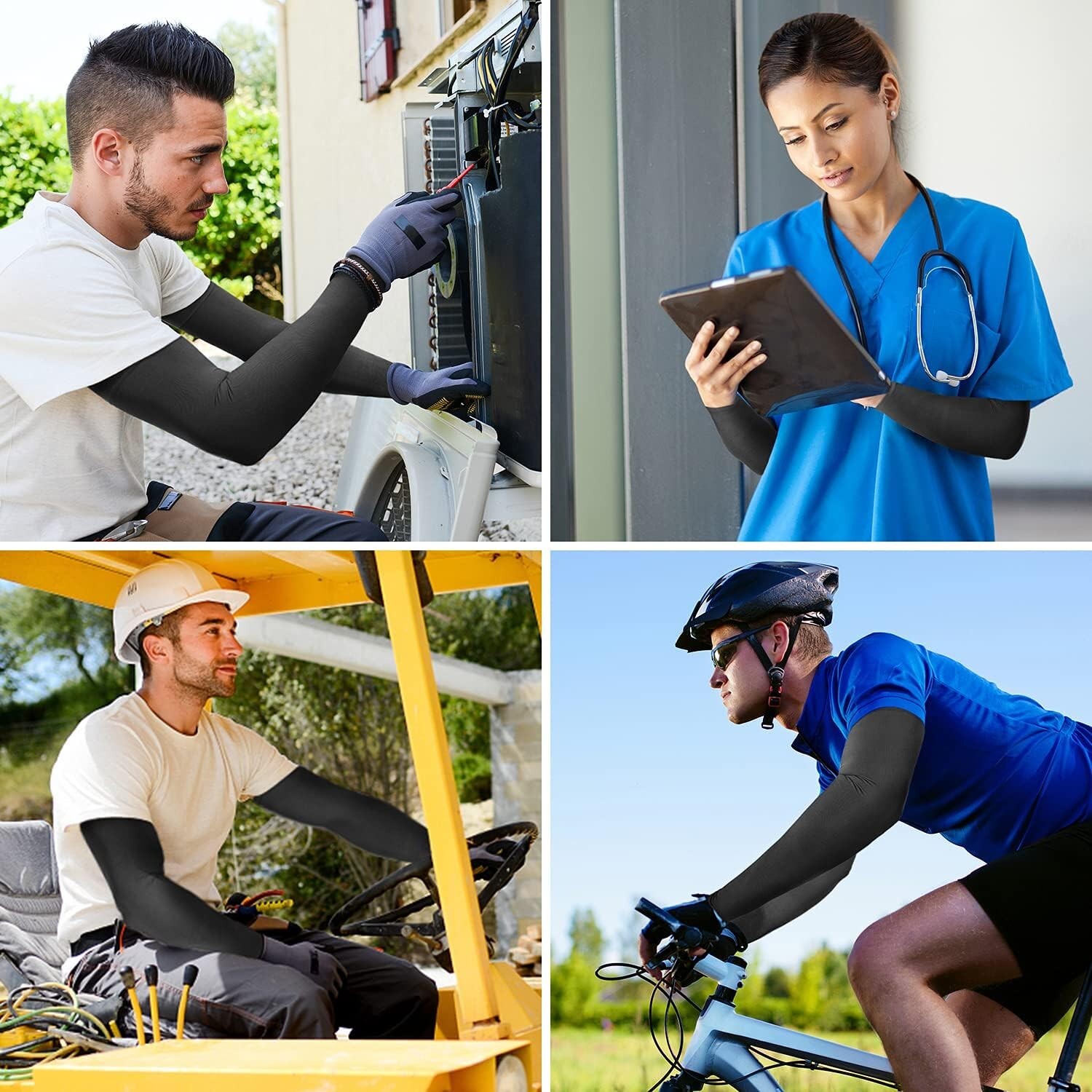 Cooling Athletic Sports Sleeves for Football, Golf, Basketball – UV Shield
