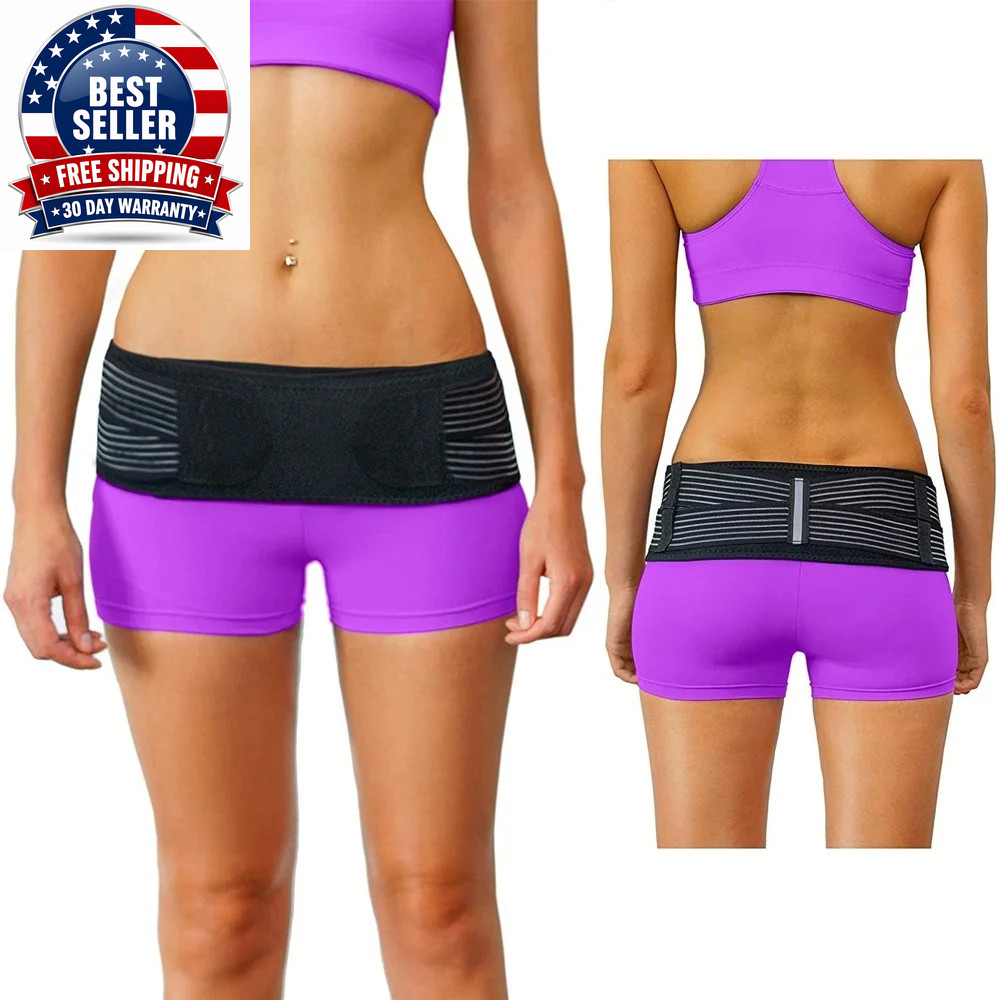 1PC Si Joint Dysfunction Back Brace Trochanteric Belt, Sacroiliac Hip Brace for