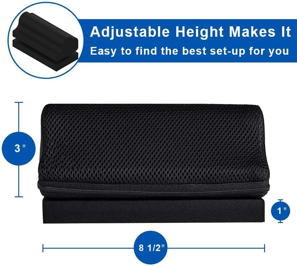 Strongtek Cervical Neck Wedge – Firm Foam Orthotic Block for Neck Curve Restorat