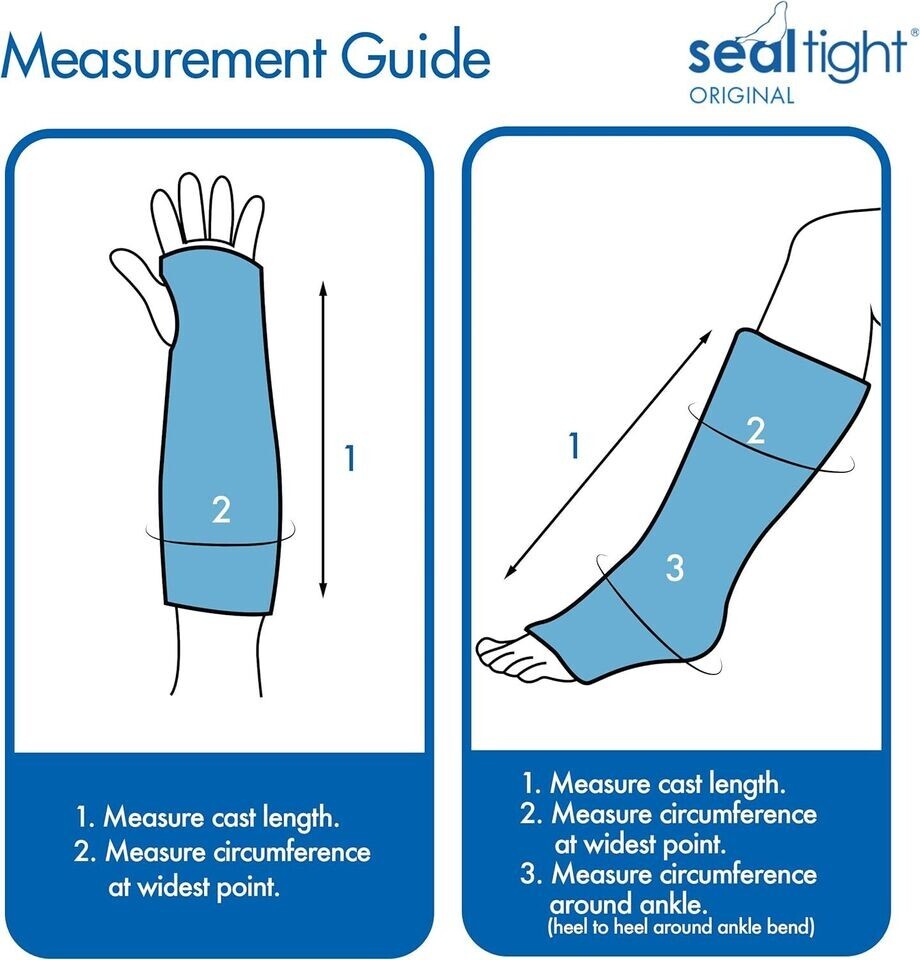 Seal-Tight Original Adult Long Leg Cast Cover Bandage Protector 42″ 20104