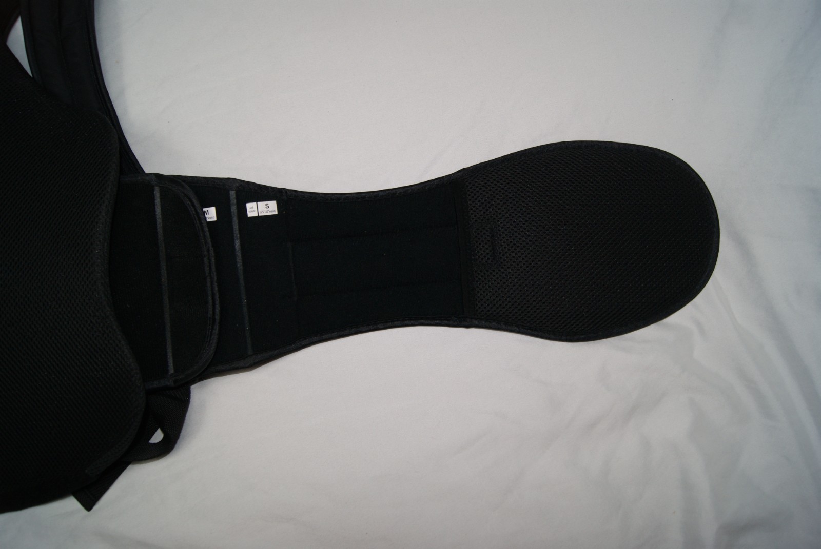 coretech back brace w/ shoulder straps black S-4XL adjustable 25″-68″ SUP2054BLK
