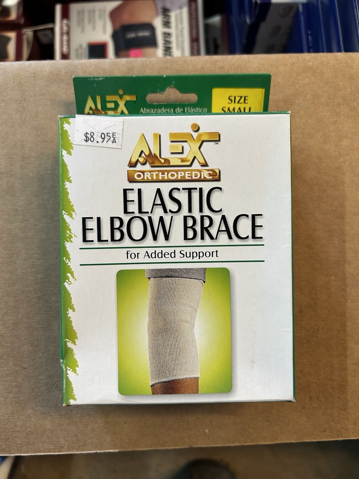 ALEX Orthopedic Elastic Elbow Support Brace Size Small