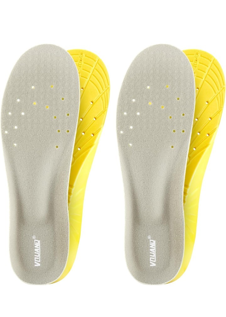 Shoe Insoles, Memory Foam 2 Pack Size Large Resizable Unisex Shock Absorption