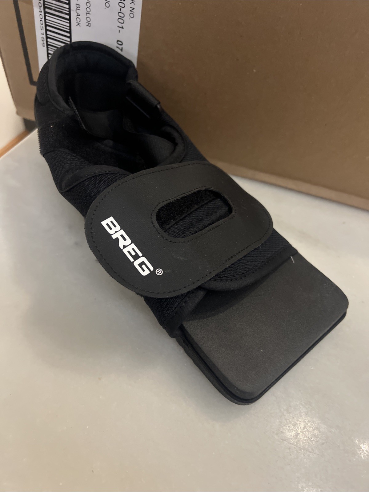 Breg Square Toe Post-Op Shoe Size Medium M Foot Brace Boot PostOp New No Box