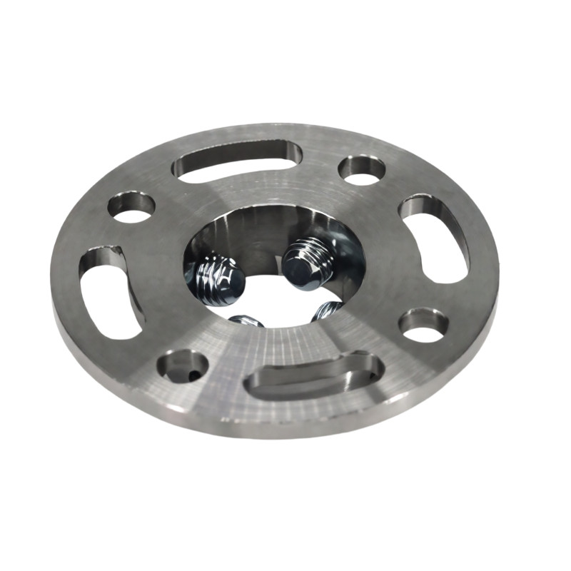 Adjustable Rotating Prosthetic Adapter Plate Round Connector Aluminum Steel