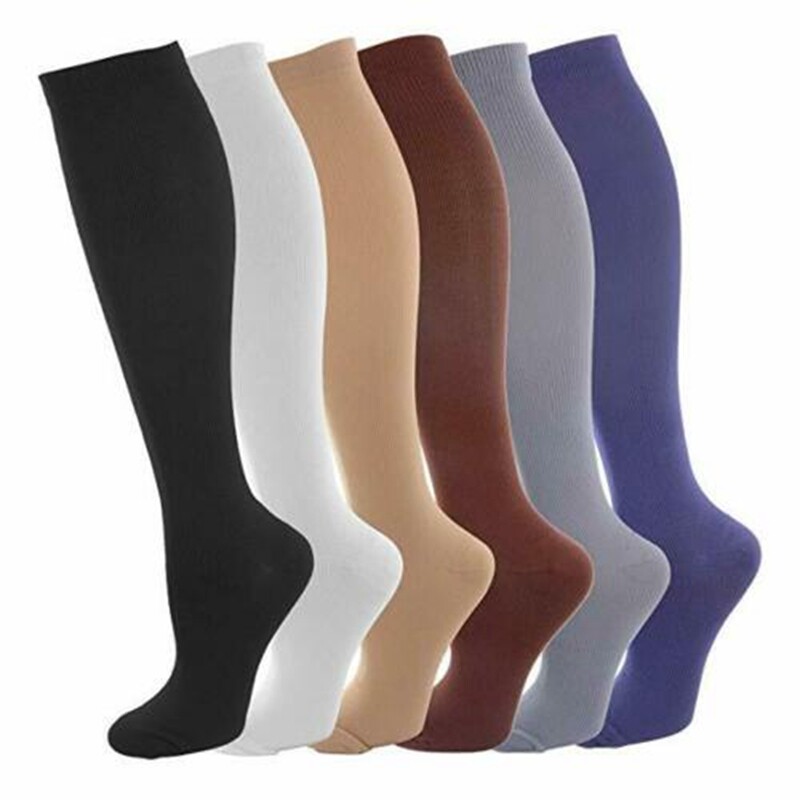3x Men’s Compression Dress Socks [20-30 mmHg] Knee High Medical Pressure Socks
