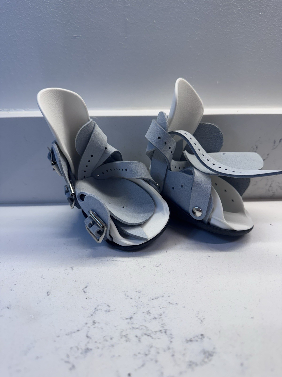 AUTHENTIC MD Orthopaedics AFO Size 2 Gray Pediatric Brace Shoes Clubfoot New