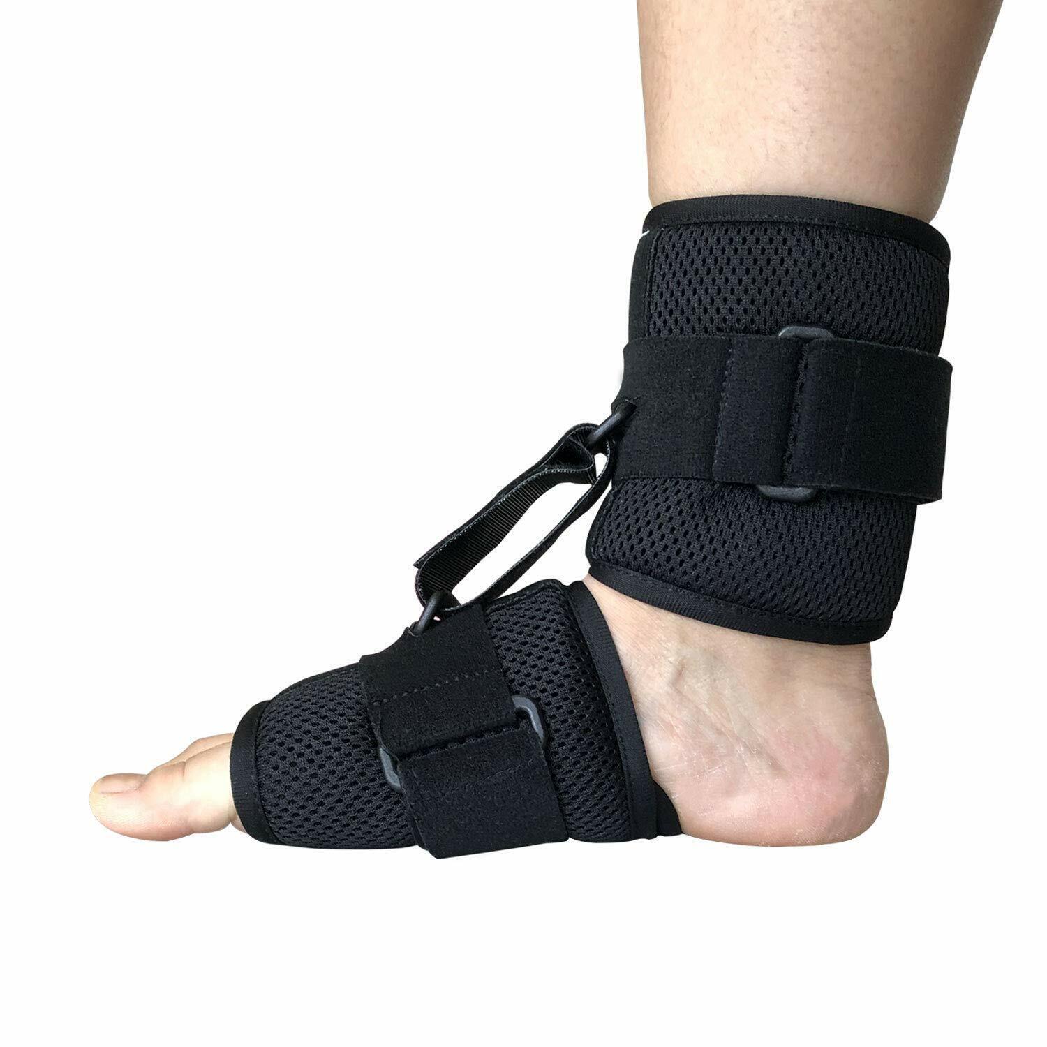 Ziplocare Foot Drop Ankle Brace Splint Orthotics Fracture Sprain Support