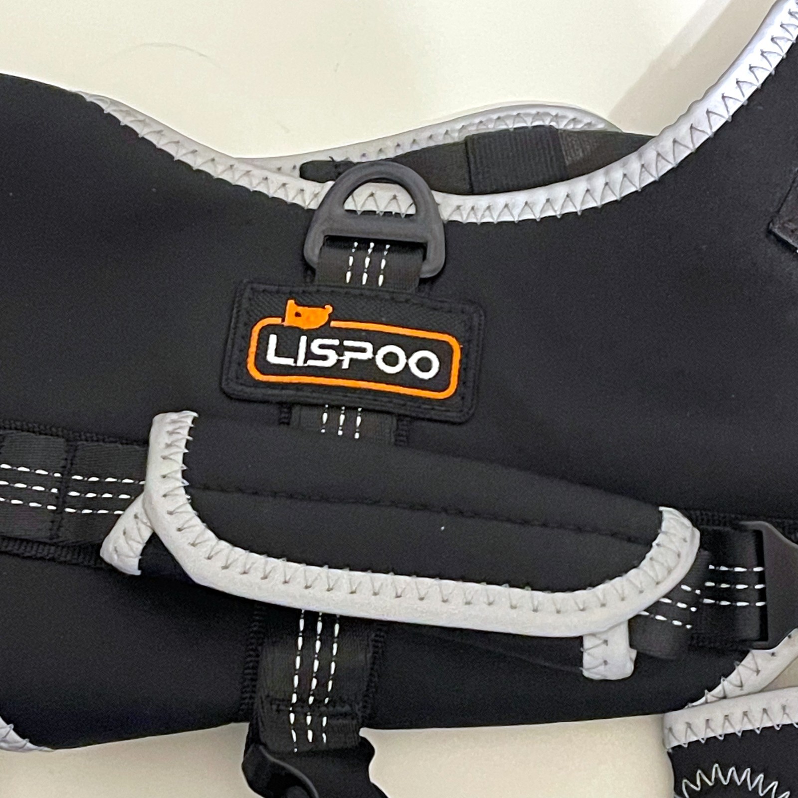 NEW – LISPOO Adjustable Knee Brace for Dogs Back Leg With Metal Splint, LARGE