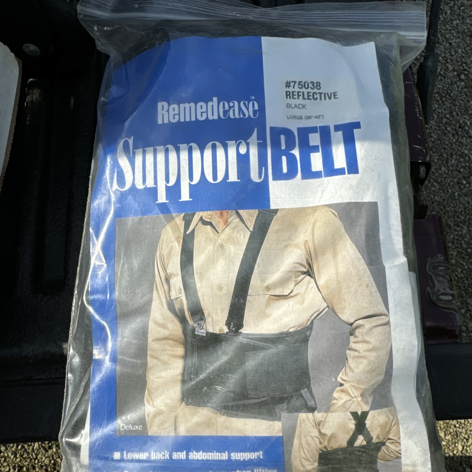 Remedease Support Belt Sz Large