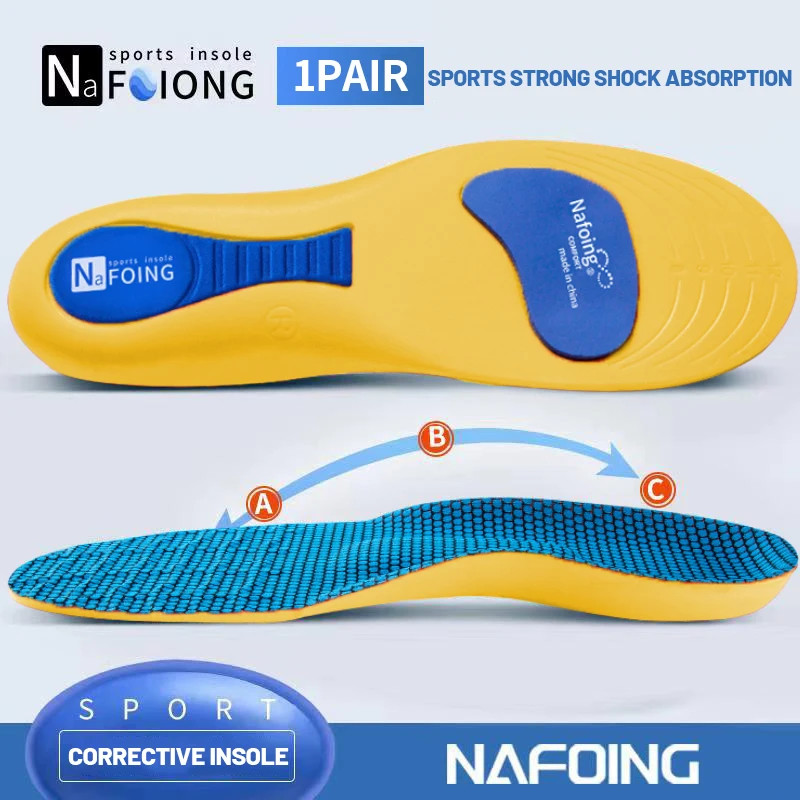 Orthopedic Insoles for Feet Sport Shock-absorbing Insole for Shoes Arch Support