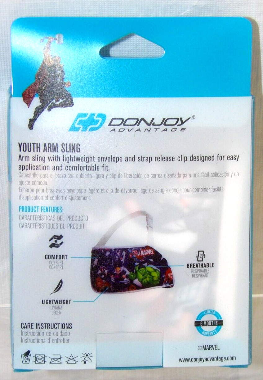 Donjoy Advantage• Marvel Avengers• Youth Size• Arm Sling•