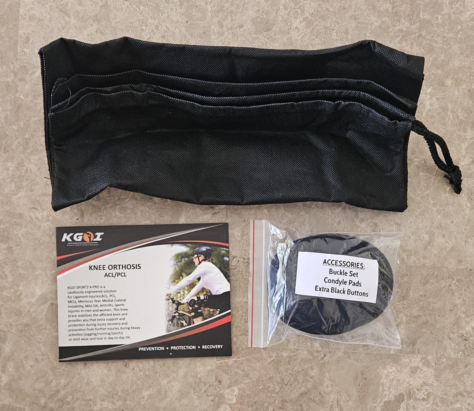 Knee Brace for Acl/Ligament/Sports Injuries/Arthritis (OA)Knee Joint Pain SIZE13