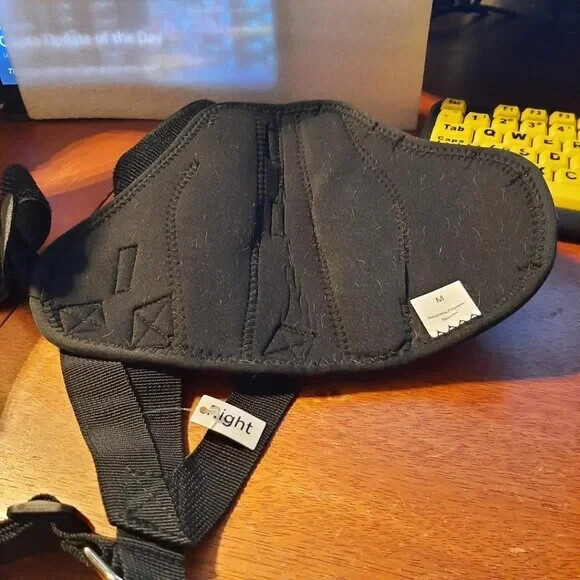 NEW ! Dog Real Knee Brace (Left & Right) Size M Black