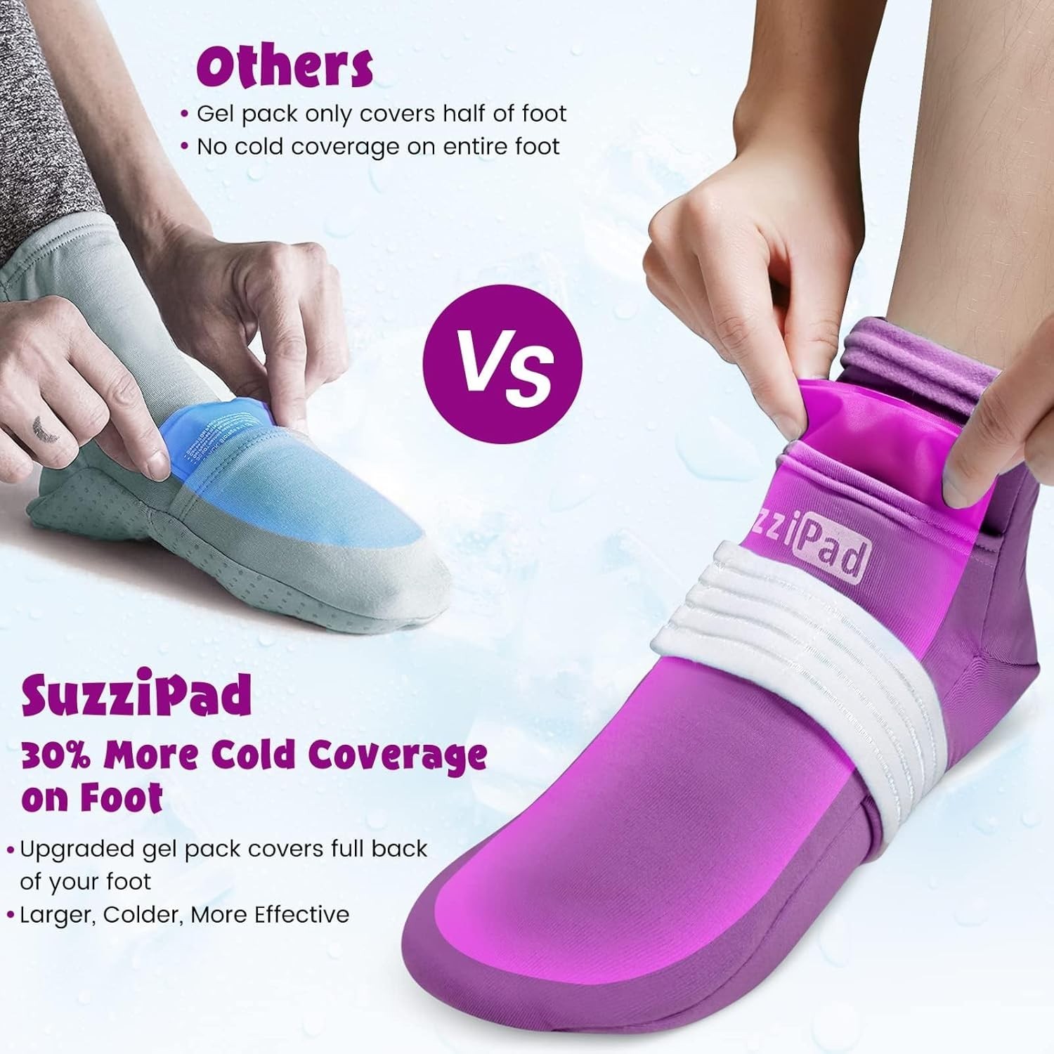 Cold Socks & Hand Ice Pack, Cooling Gloves for Chemotherapy