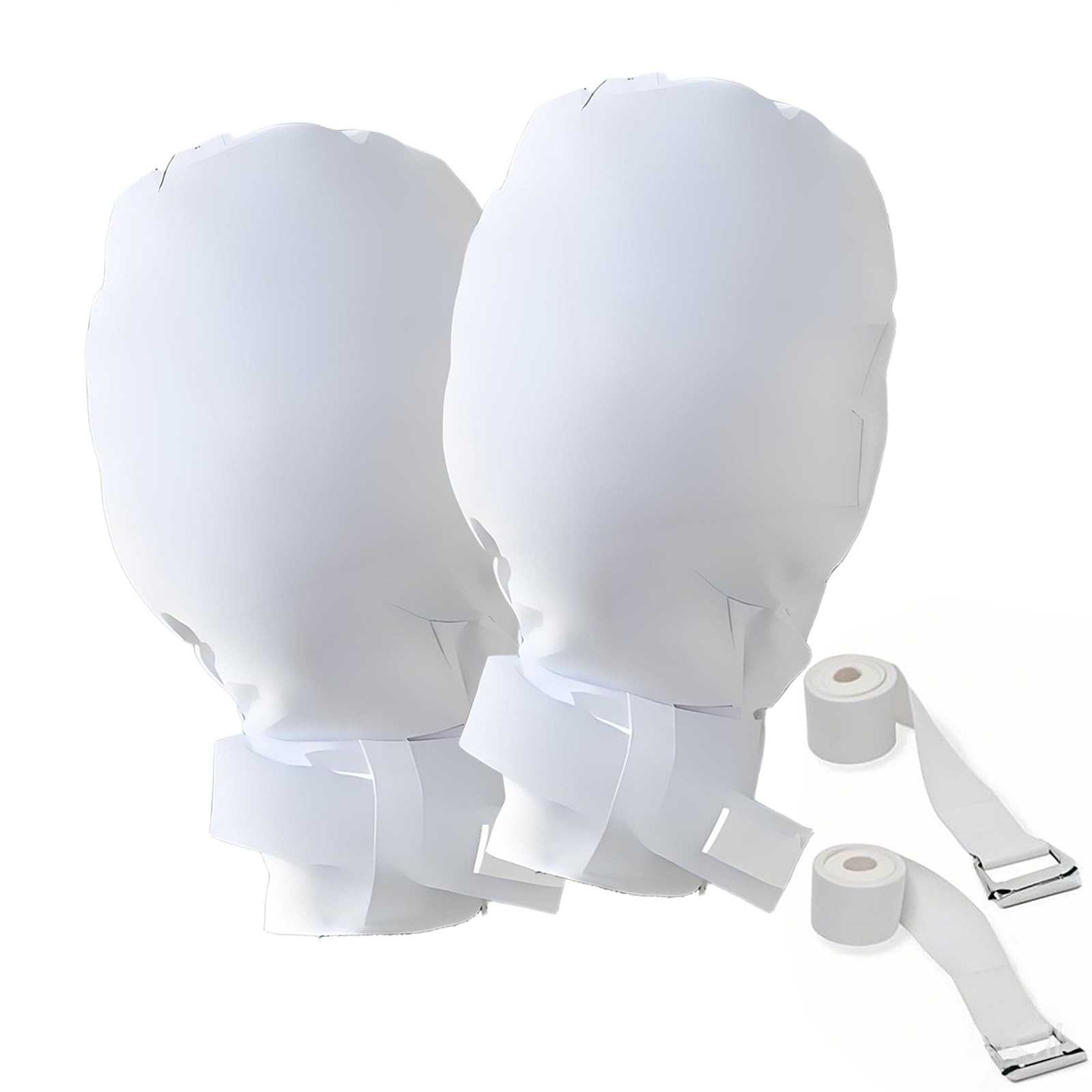 2PCS Comfort Restraint Gloves – Double Security Mitts for Elderly Hand Safety