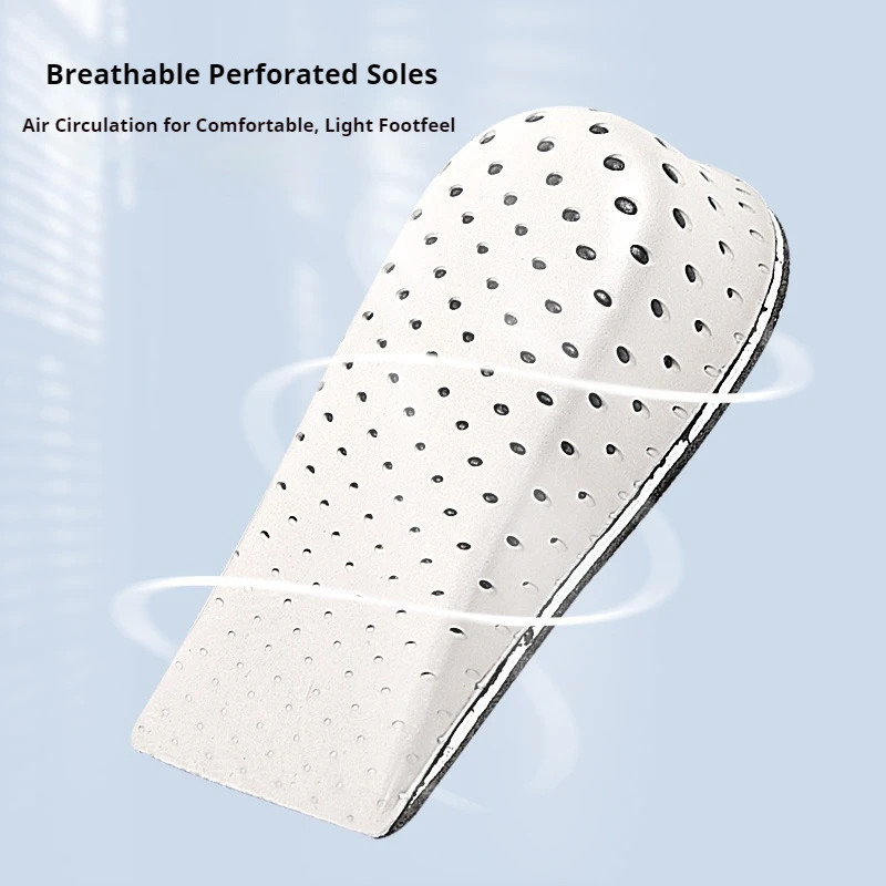 1Pair Height-Increasing Half Insoles Shock-Absorbing Sports Insoles 2cm/3cm/4cm