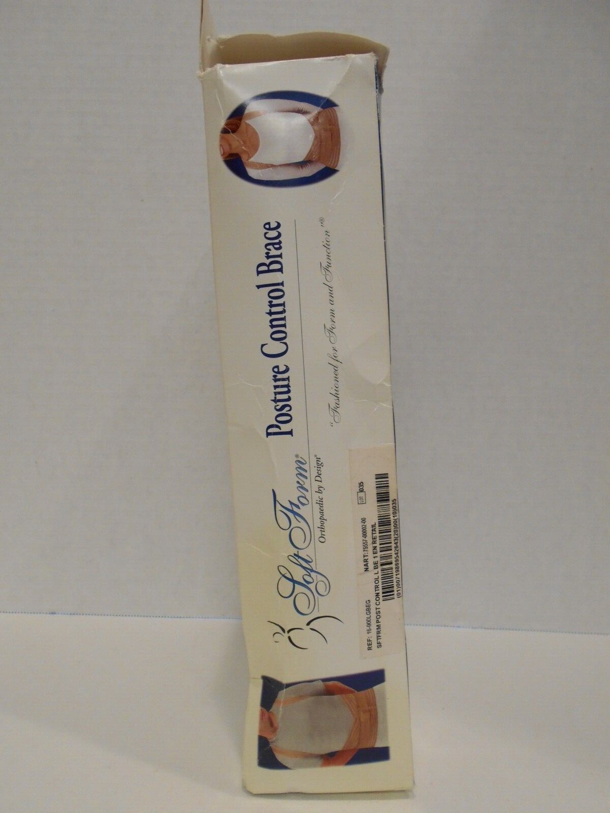 FLA ORTHOPEDICS Posture Control Brace – Beige – Size L – For Men & Women