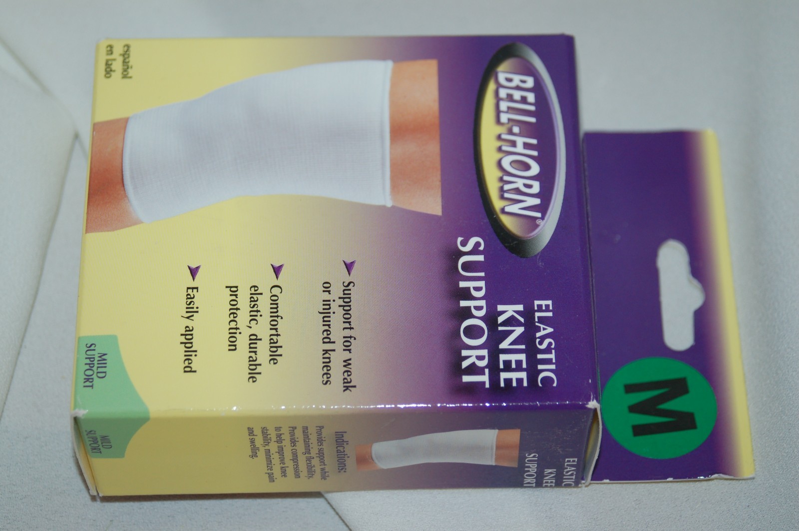 BELL HORN ELASTIC KNEE SUPPORT MEDIUM A4466 16-18 INCH CIRCUMFERENCE READ DESC