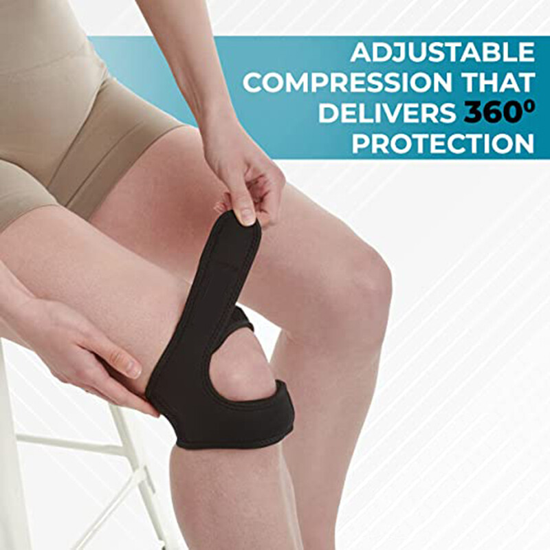 Knee Brace Support Joint Patella Strap Sports Arthritis Pain Relief Running Gym