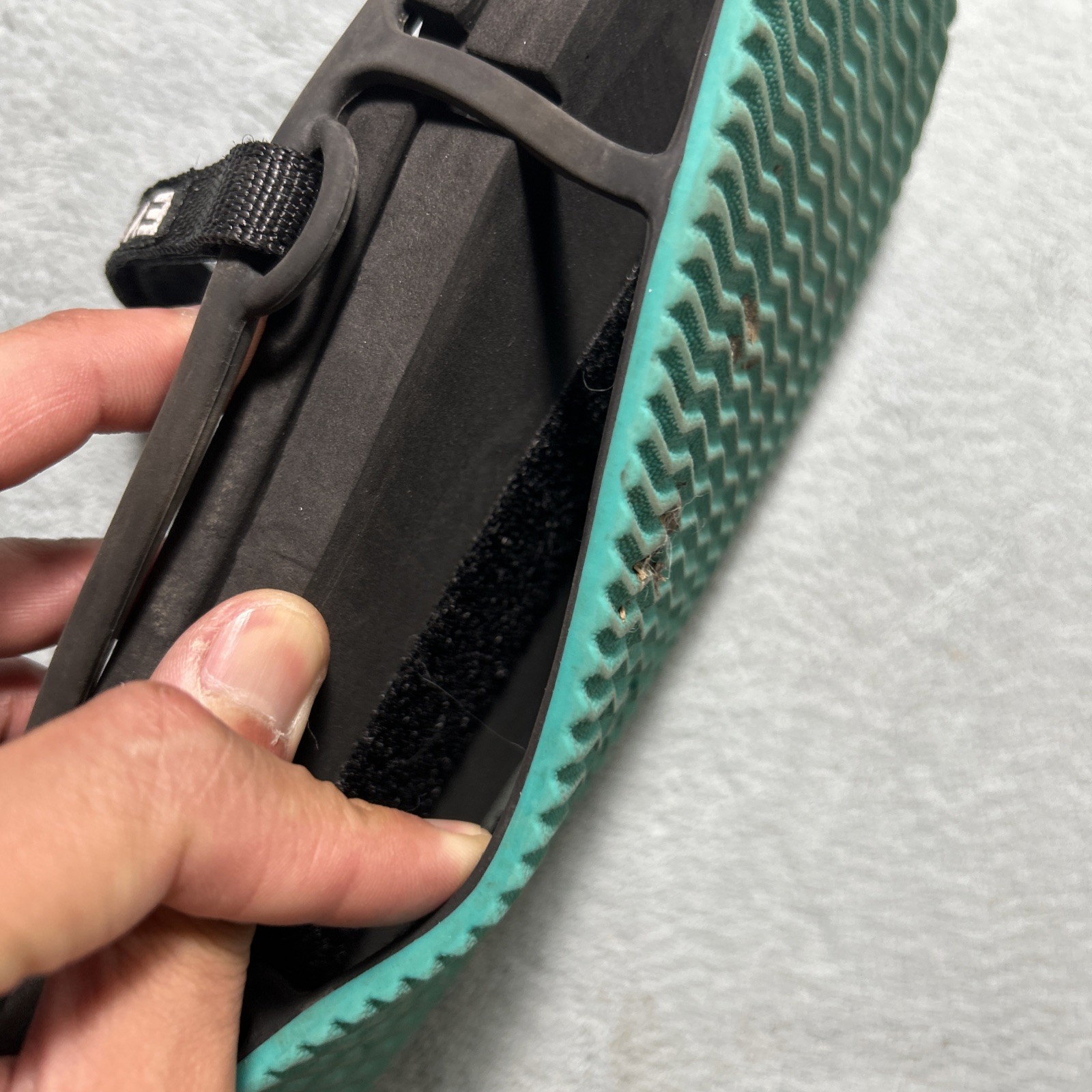 ProCare EvenUp Shoe layering Lift Balancer Small Green Black Strap Adjustable