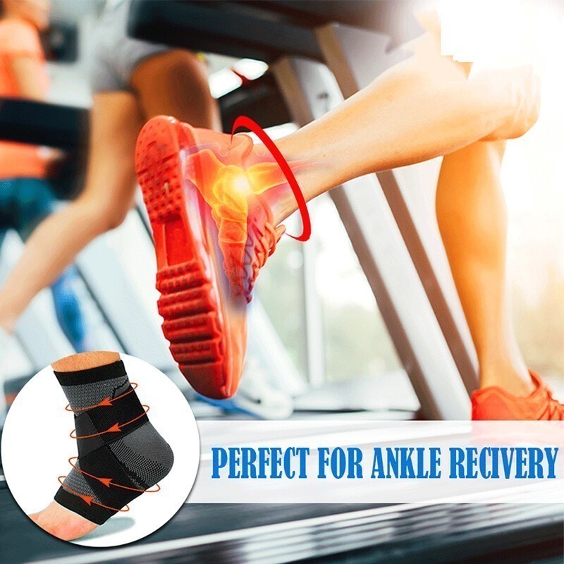 1pc Adjustable Compression Ankle Brace for Sports, Running, Exercise, Foot Care