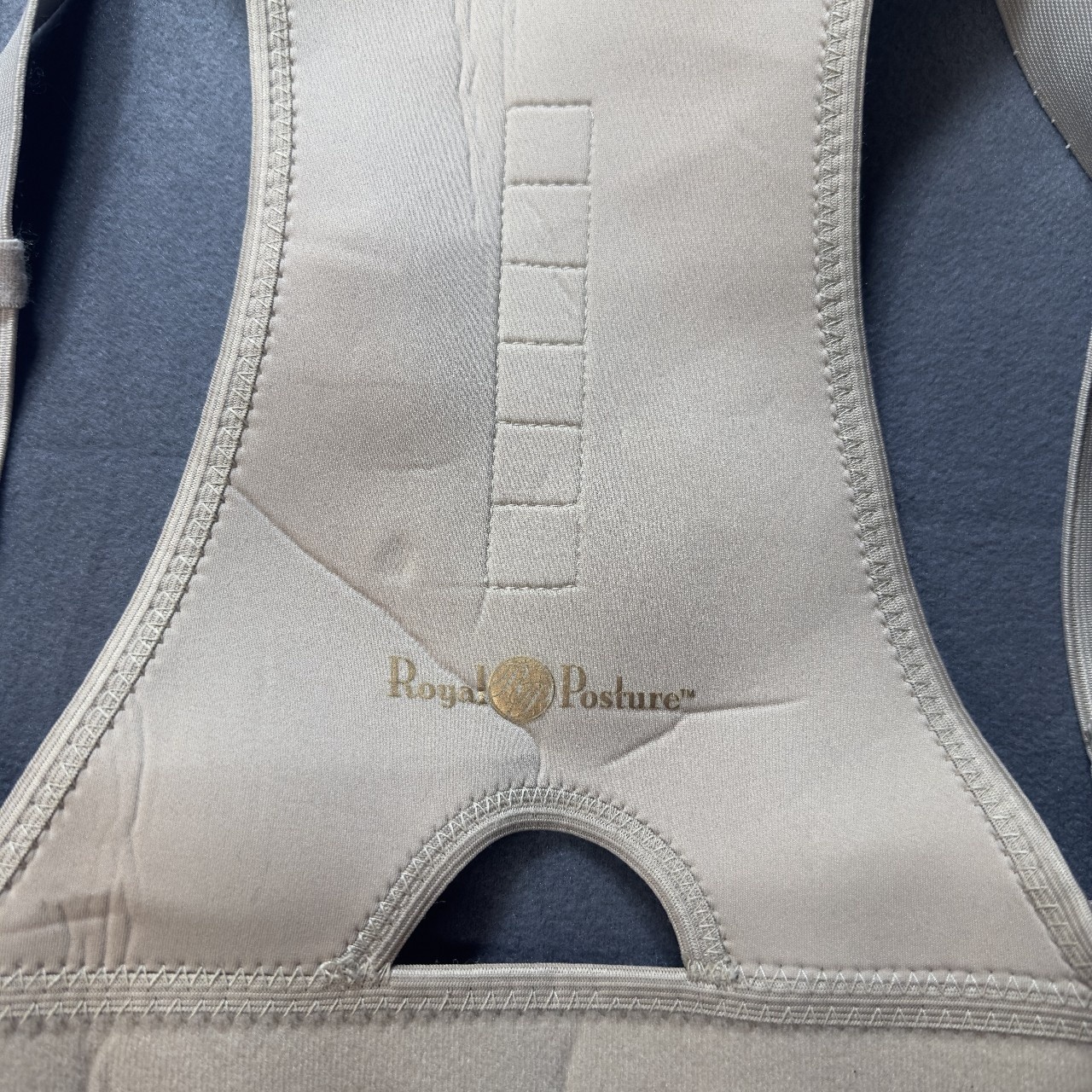 Royal Posture Back Support Brace Adjustable Neoprene Belt L XL Men Waist 37-58