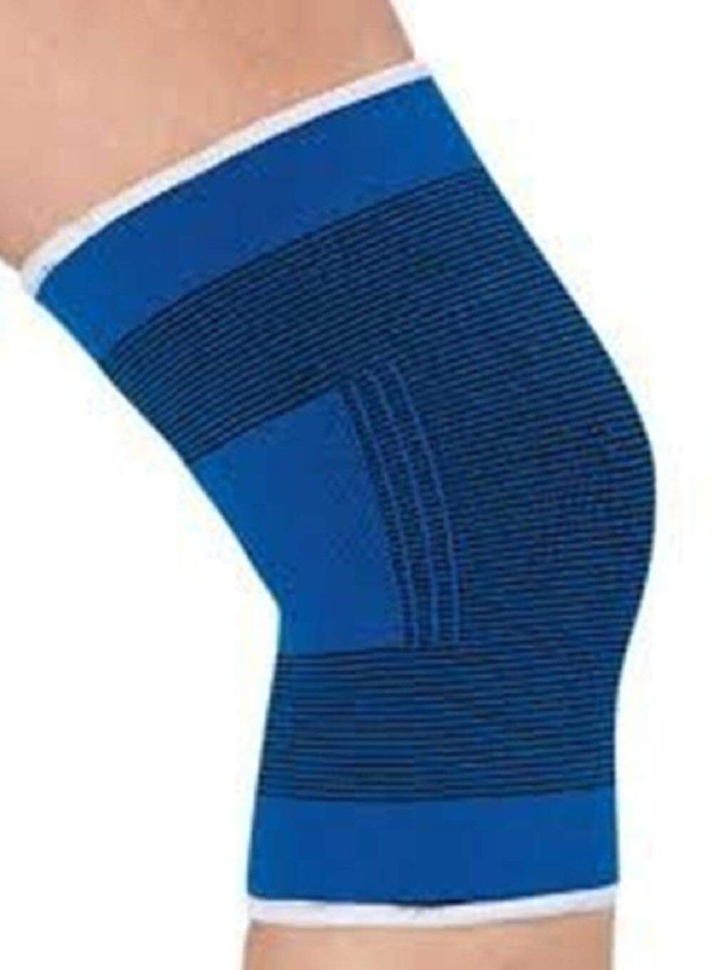 Blue Knee Support Protector for Men and Women Multi Use Sports Cricket, Badminto
