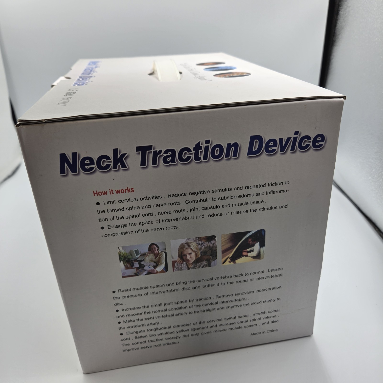 Cervical Neck Traction Device New Im Box