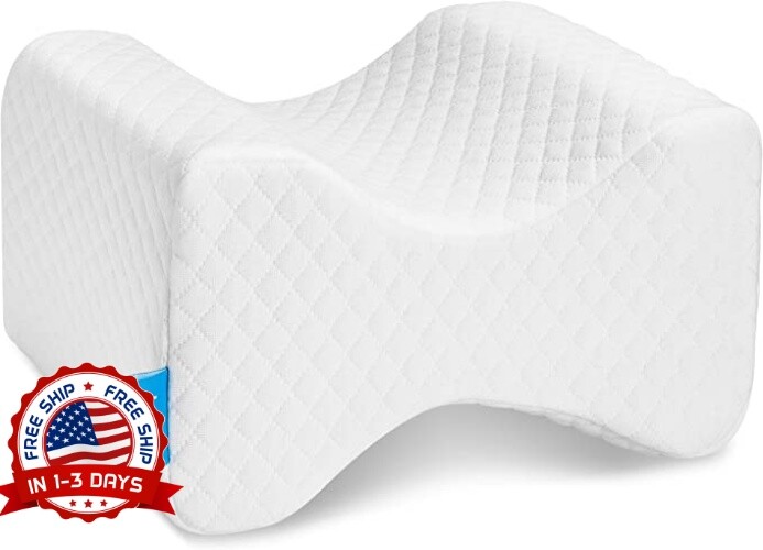 Almohada De Rodilla Para Aliviar El Dolor Del Nervio Ciátic Para Dormir Lateral