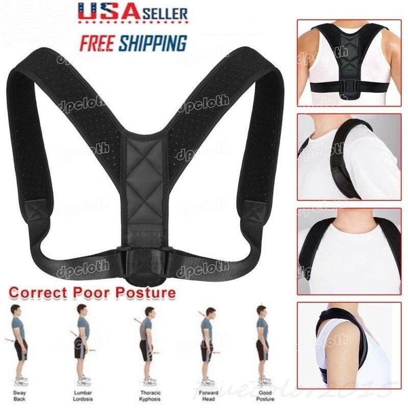 BodyWellness Posture Corrector (Adjustable to All Body Sizes) FREE SHIPPING USA