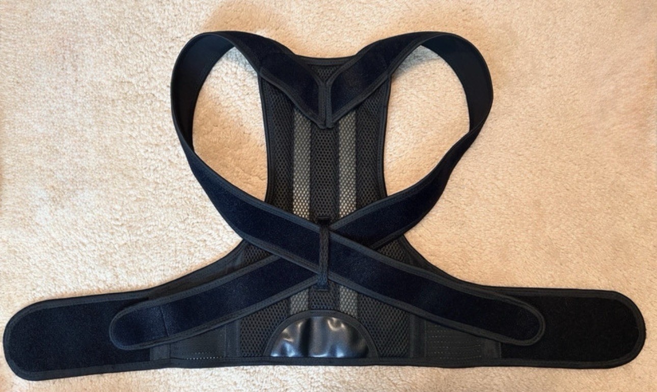 Posture Corrector Back Brace Size S – Black