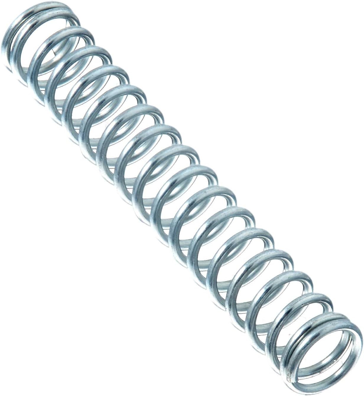Nickel-Plated Compression Springs – Spring Steel, 0.028 GA, 4 Pack