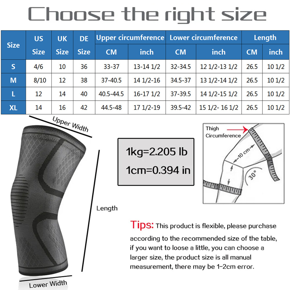 Rodillera Ortopedica 3D Para Trabajo Gym Alivio Dolor Rodillas Rodilleras 2 Pack