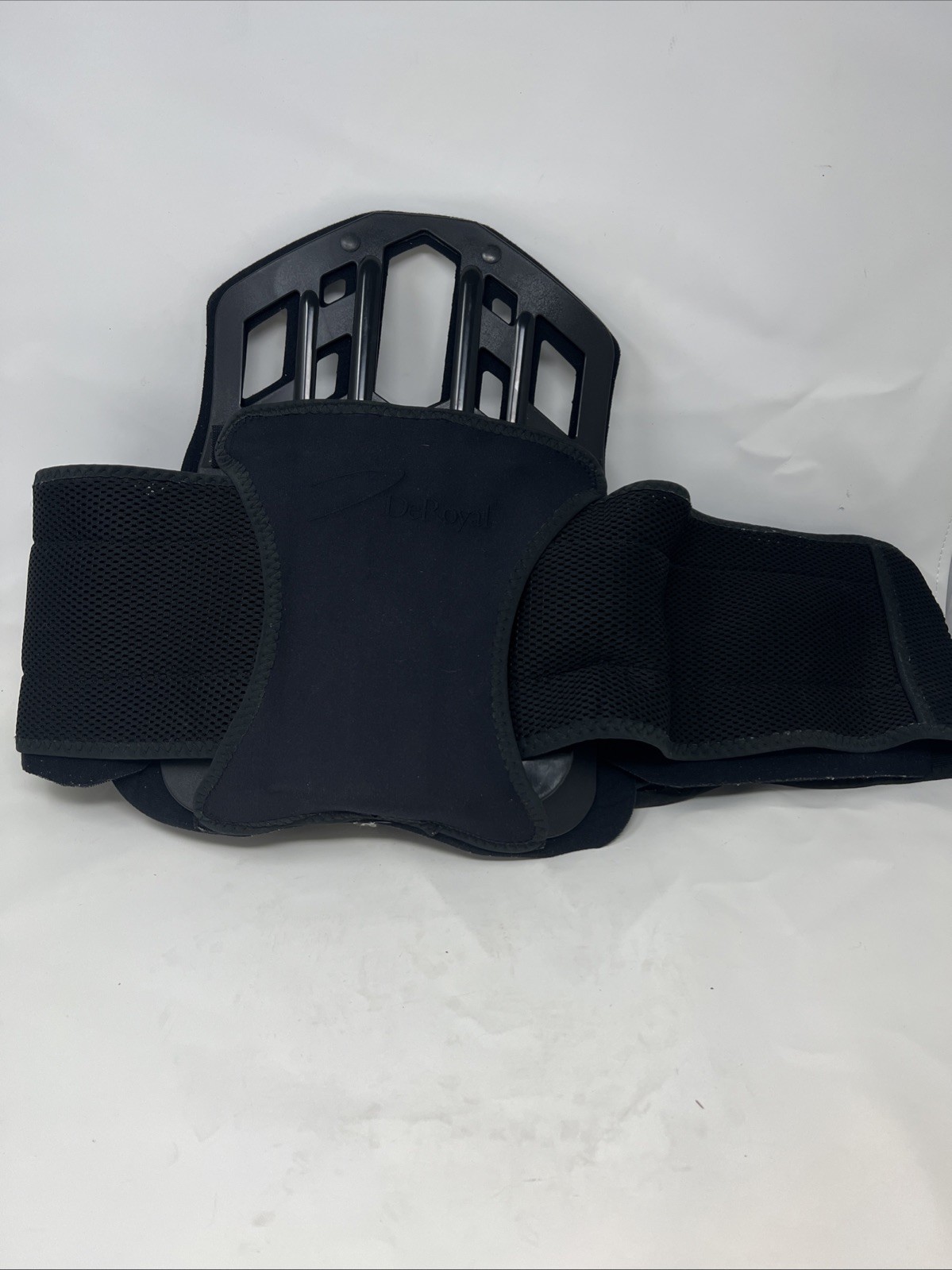 DeRoyal MAXAlign Dual Boa-Coiler Adjustable Lumbar Back Brace Black Adjustable