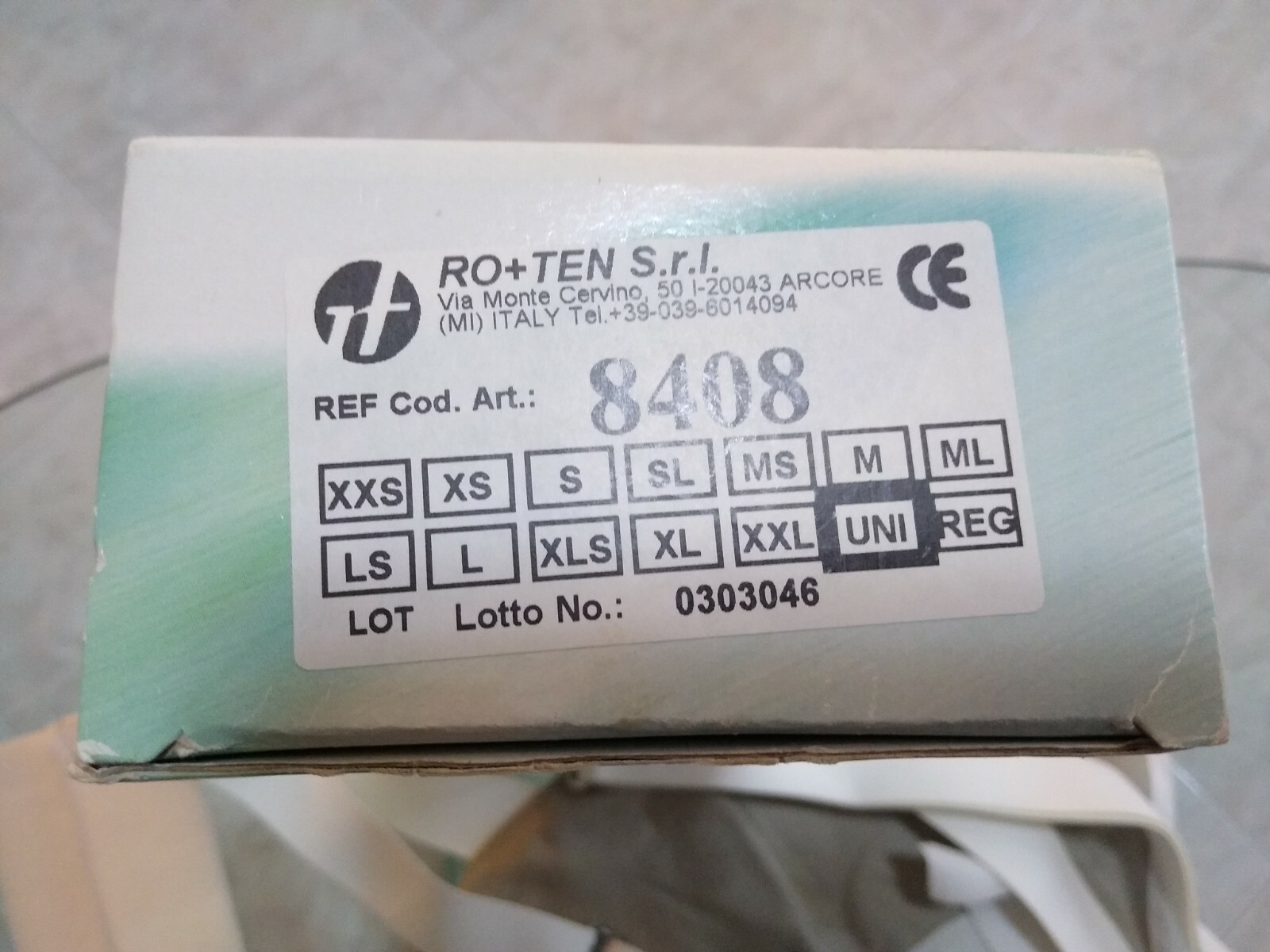 Ro+ten Immobilizzatore braccio e spalla art. 8408 tutore Universale fascia gesso