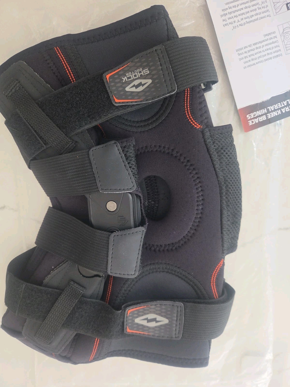 Shock Doctor 875 ultra knee brace with bilateral hinges, size XXlarge