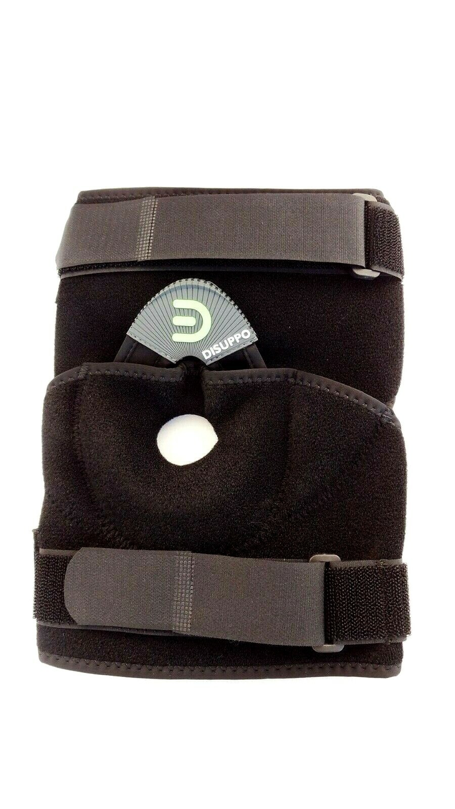 DISUPPO Knee Brace Support Adjustable Open Patella Tears Swelling Relief Sz. L