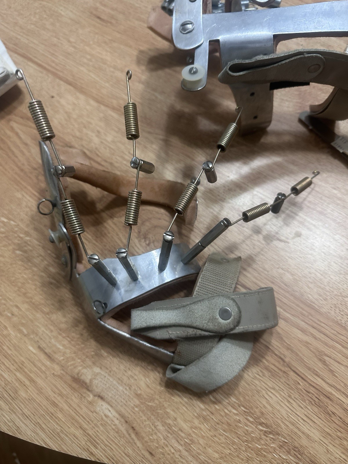 Vintage body-powered hand prosthesis Lot