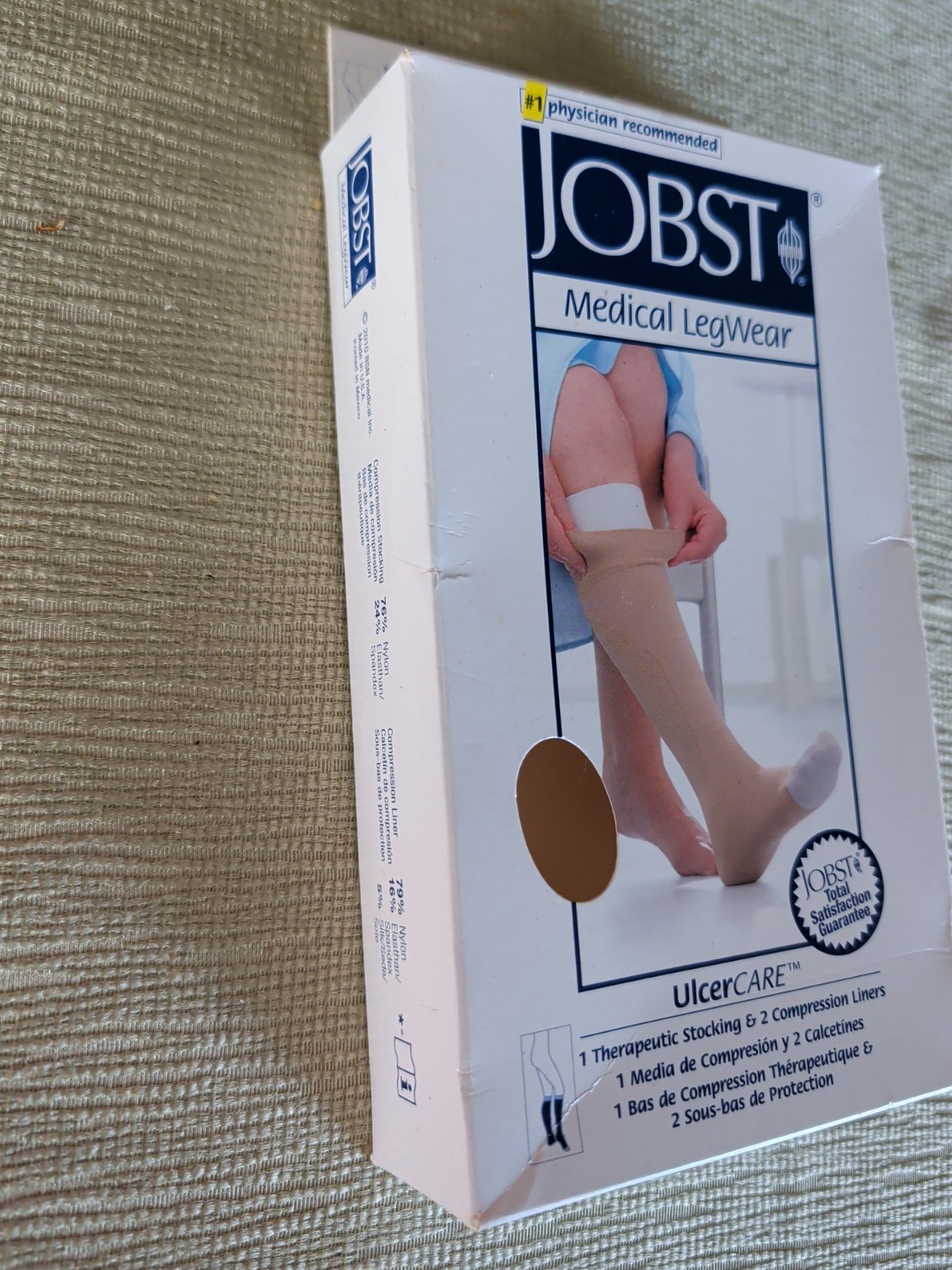 JOBST Medical Leg Wear XLarge Beige Knee High