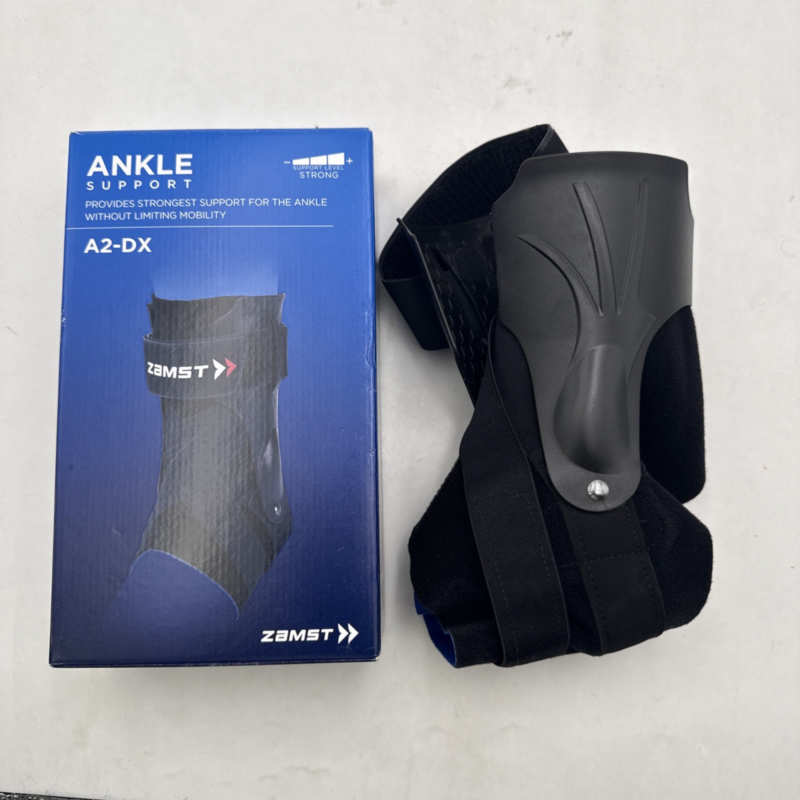 Zamst A2-DX Ankle Support Brace Right L Strong Stabilizer Sports Injury Prevent
