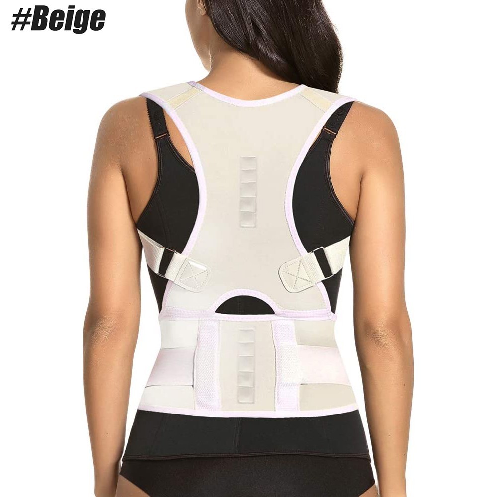 Posture Corrector Support Magnetic Back Shoulder Brace Belt Band For Men Women
