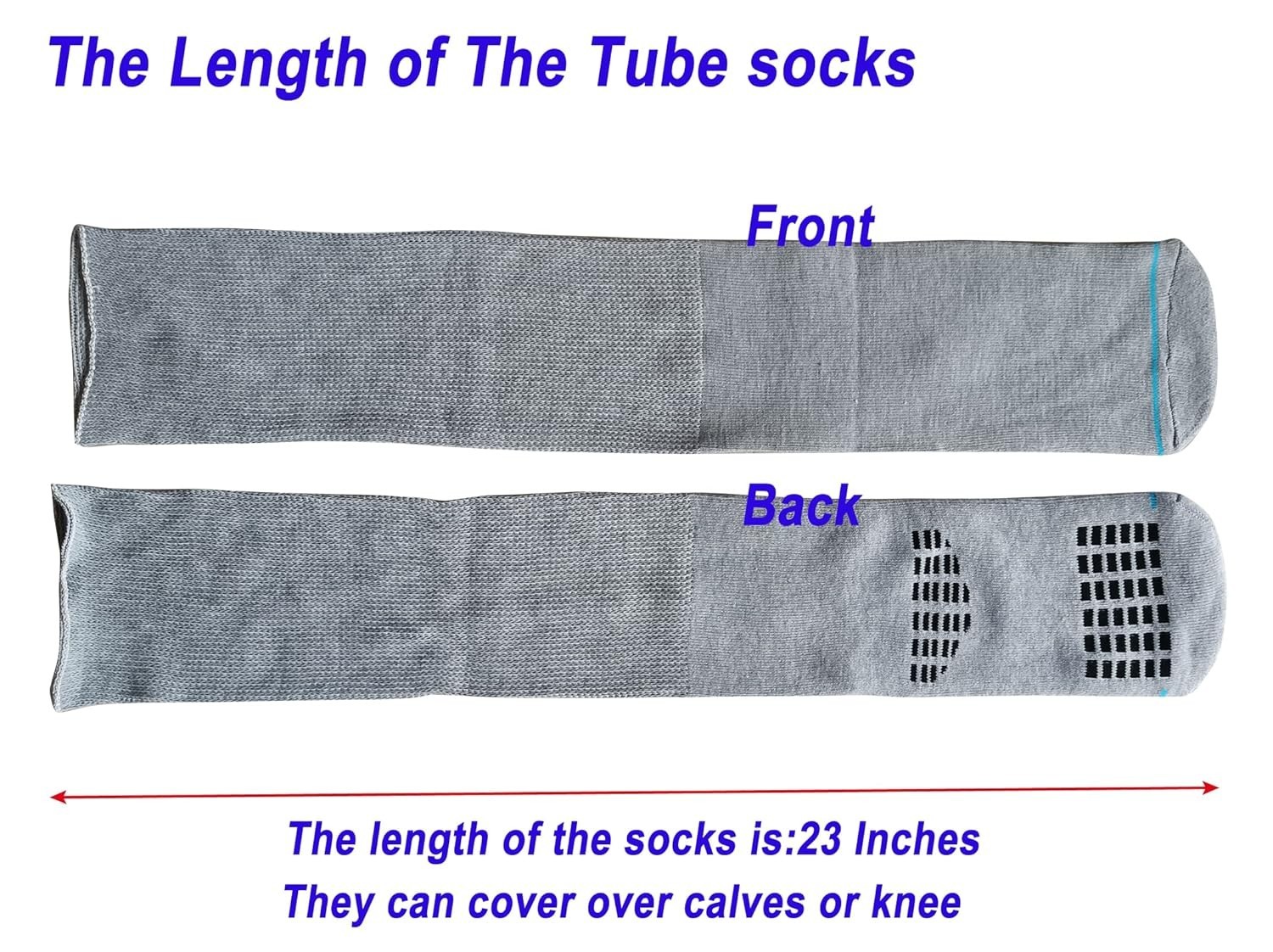 2 Pairs Walking Boot Socks for Orthopedic Walker Brace, Replacement Sock Line…