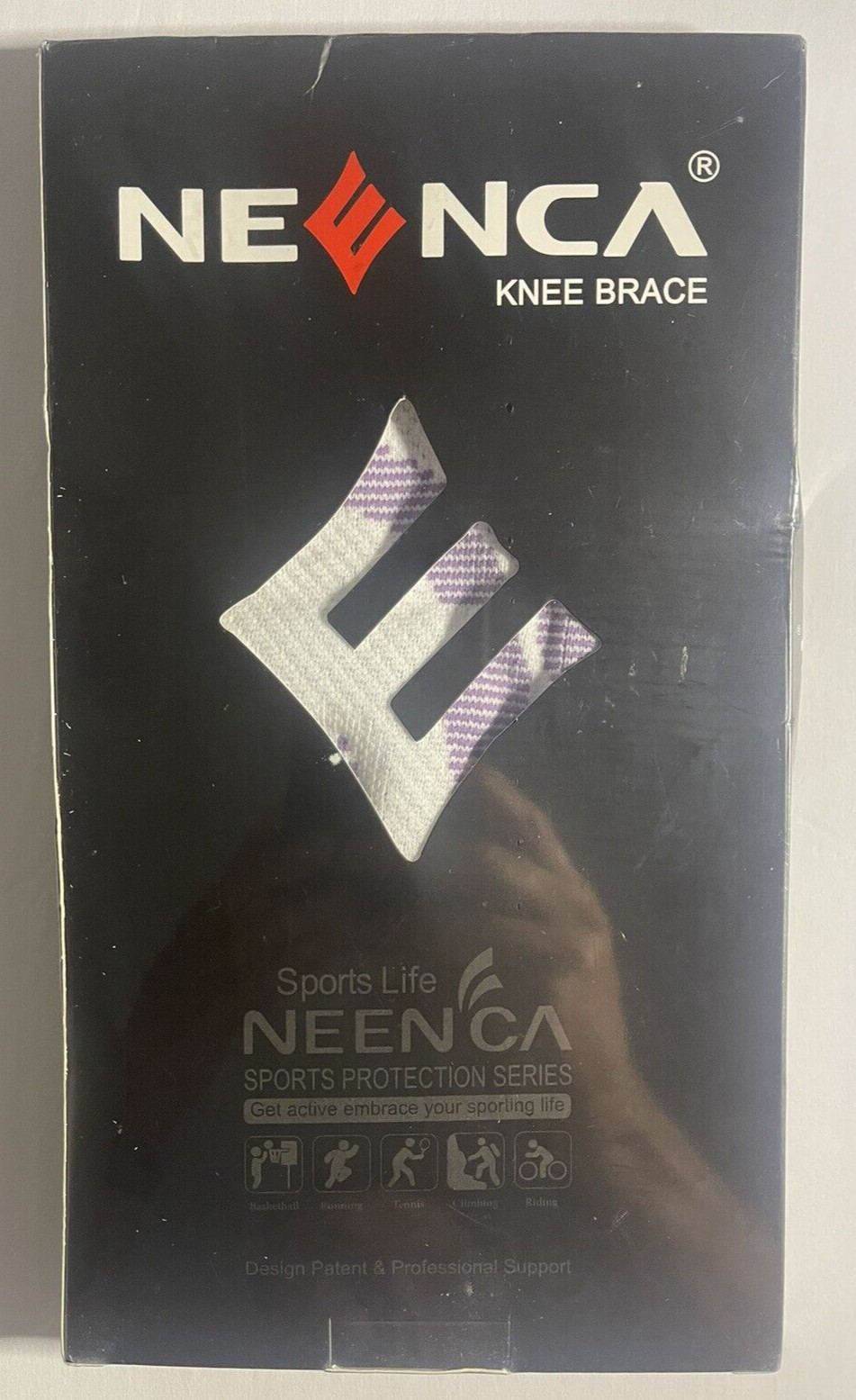 NEENCA Kids Knee Brace, Youth Knee Compression Sleeve-Size SM-Purple