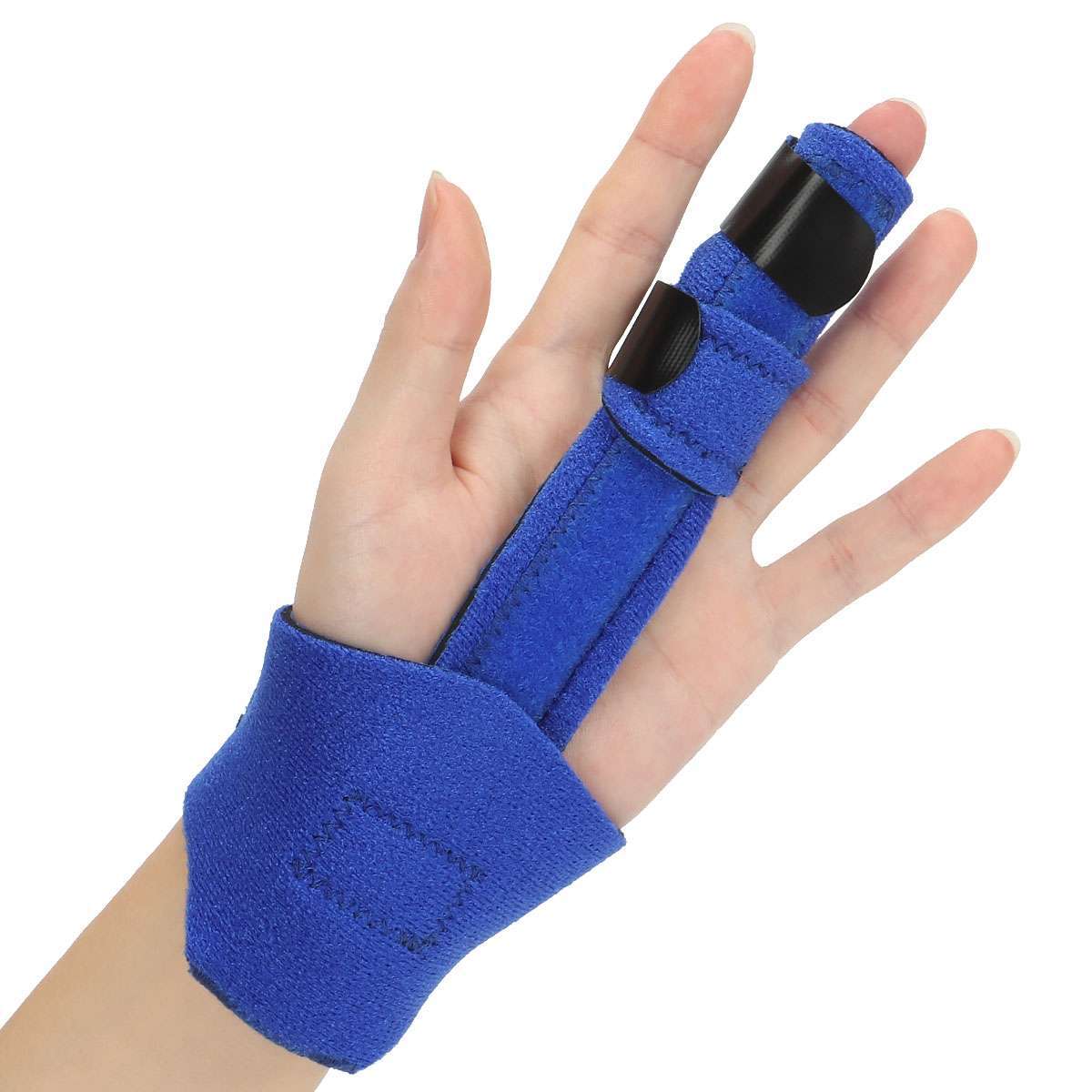 Adjustable Finger Splint Straightener Corrector Trigger Brace Support Protector