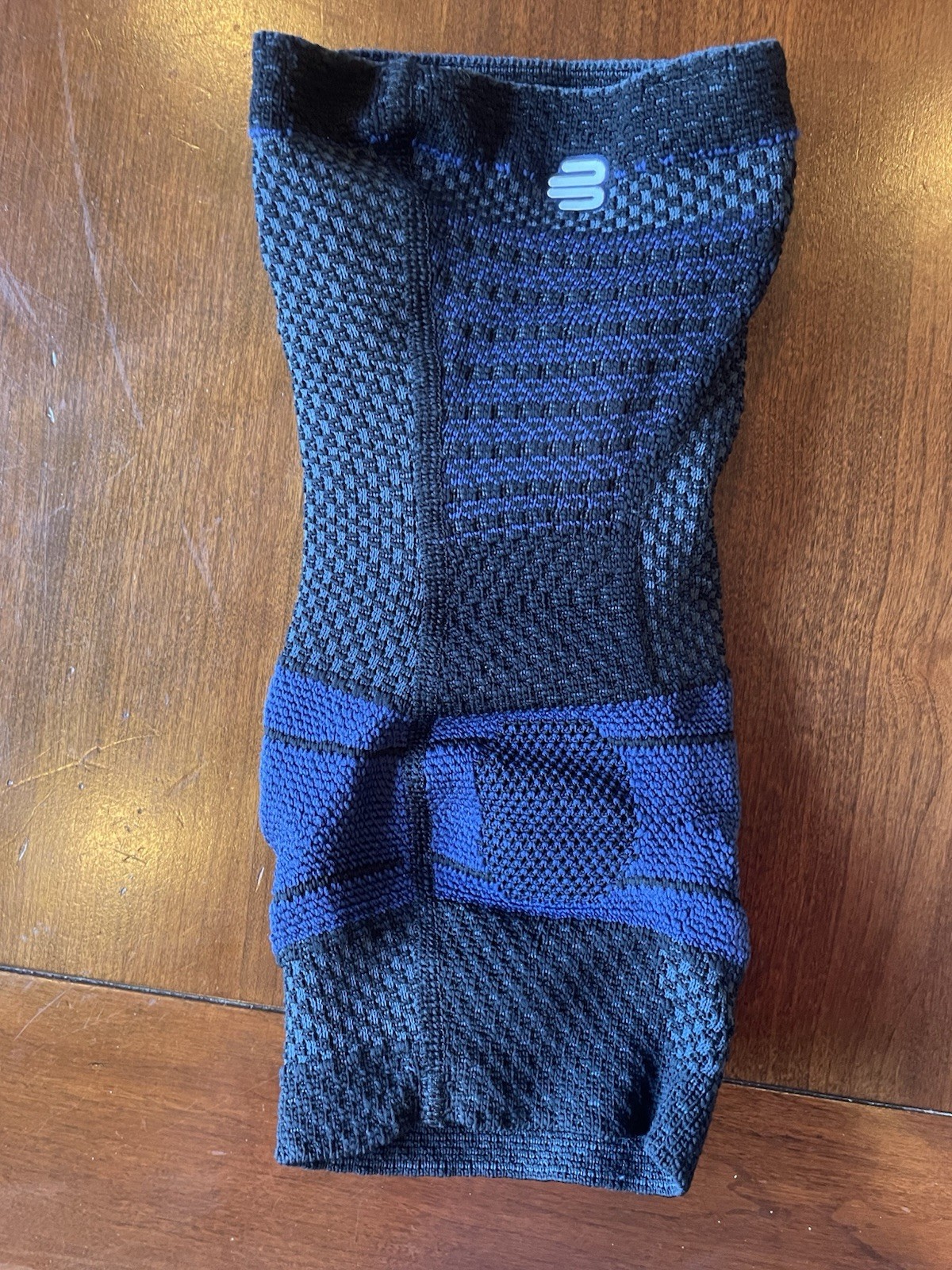 Bauerfeind AchilloTrain Achilles Tendon Support Size 6 Ankle/Foot Black/Blue