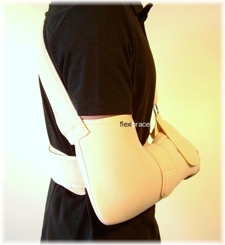Arm Sling Shoulder Immobilizer Padded Support Brace Universal New by Flexibrace
