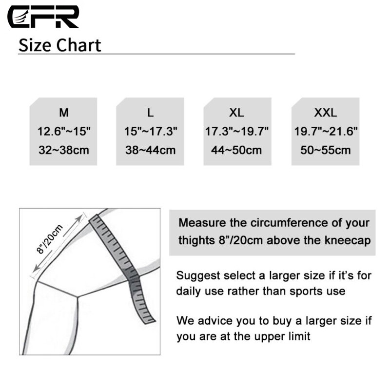 Compression Thigh Sleeve Leg Pain Relief Socks Knee Brace High Support Men Women