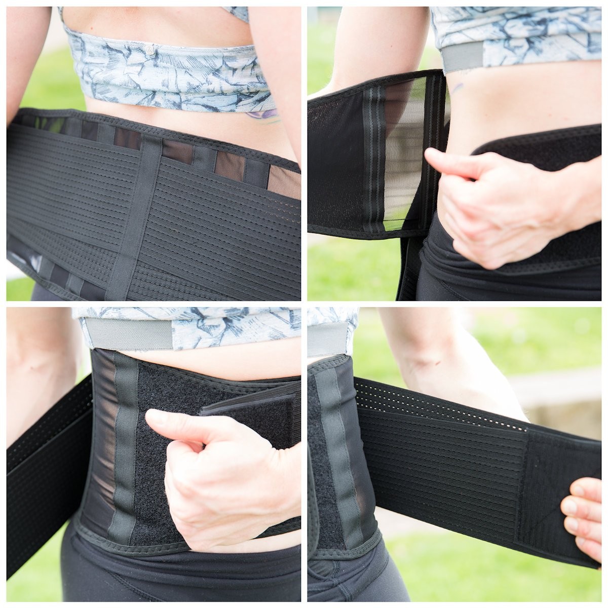 ComfyMed Breathable Mesh Back Brace CM-SB01 (REG 26″ to 37″) Reg 37″